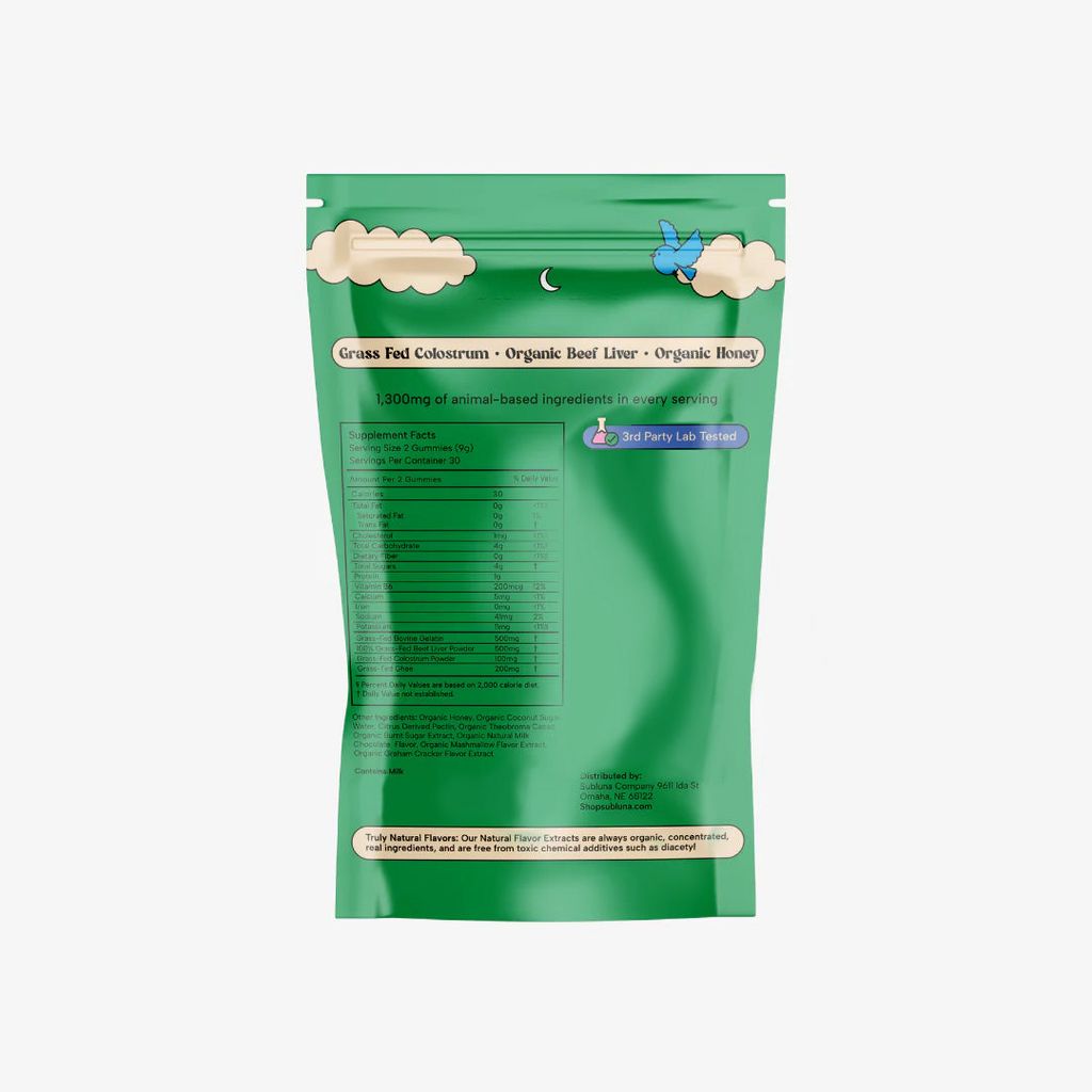 SubLuna Kids Nourished Child: Ancestral Vitamin Gummy - Image 3