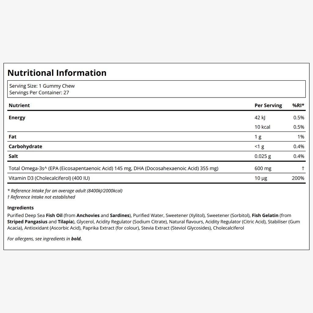 Zero Sugar Prenatal DHA Gummy Chews - Image 2