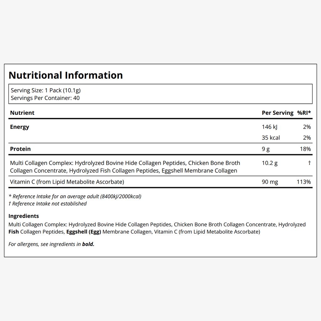 Multi Collagen Protein - 40-Pack Sticks - Image 2