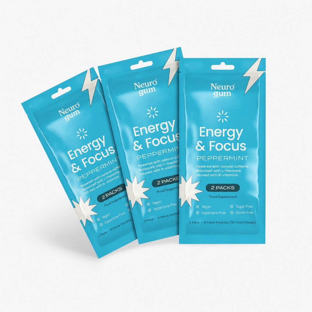 Energy & Focus Gum - Peppermint - Image 3