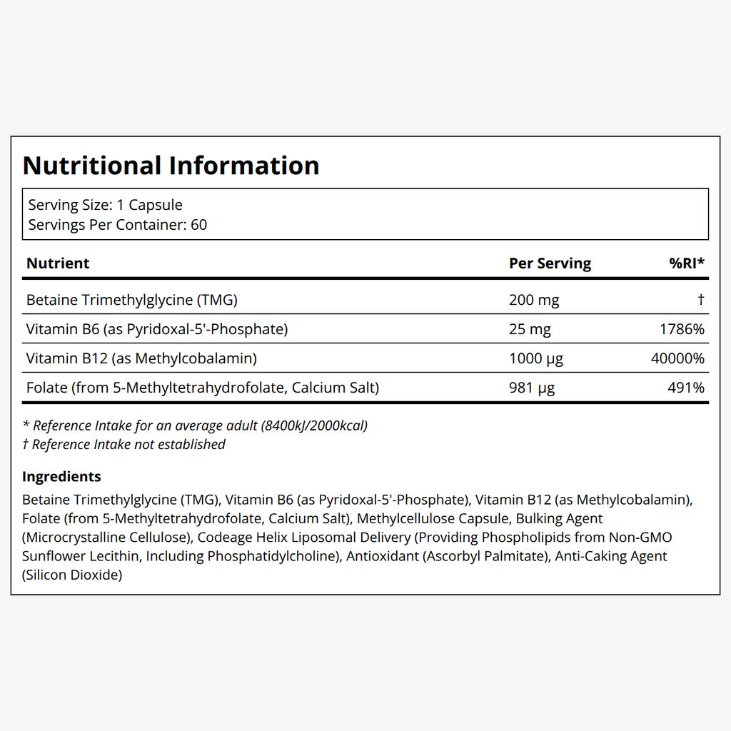 Liposomal L-Methylfolate 5-MTHF+ - Image 2