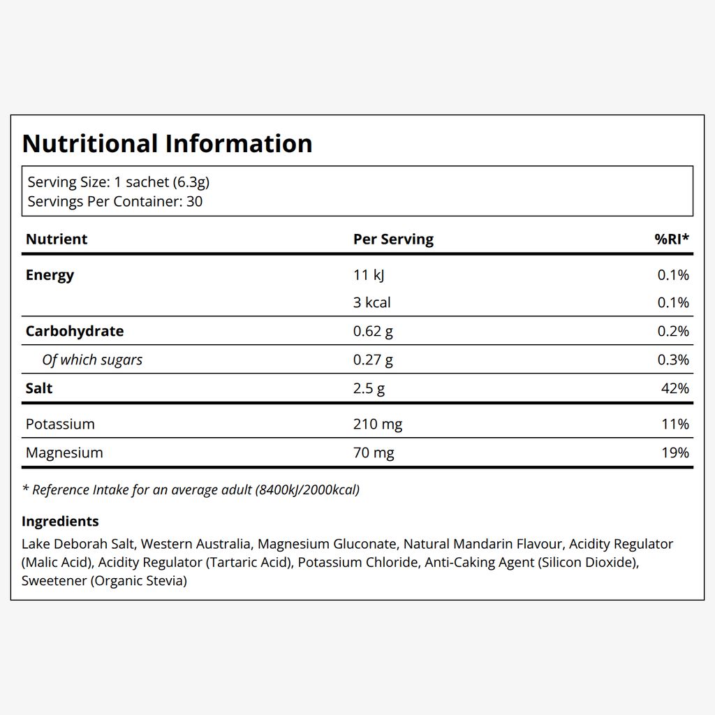 Everyday Hydration Salts - Salty Mandarin - Image 2