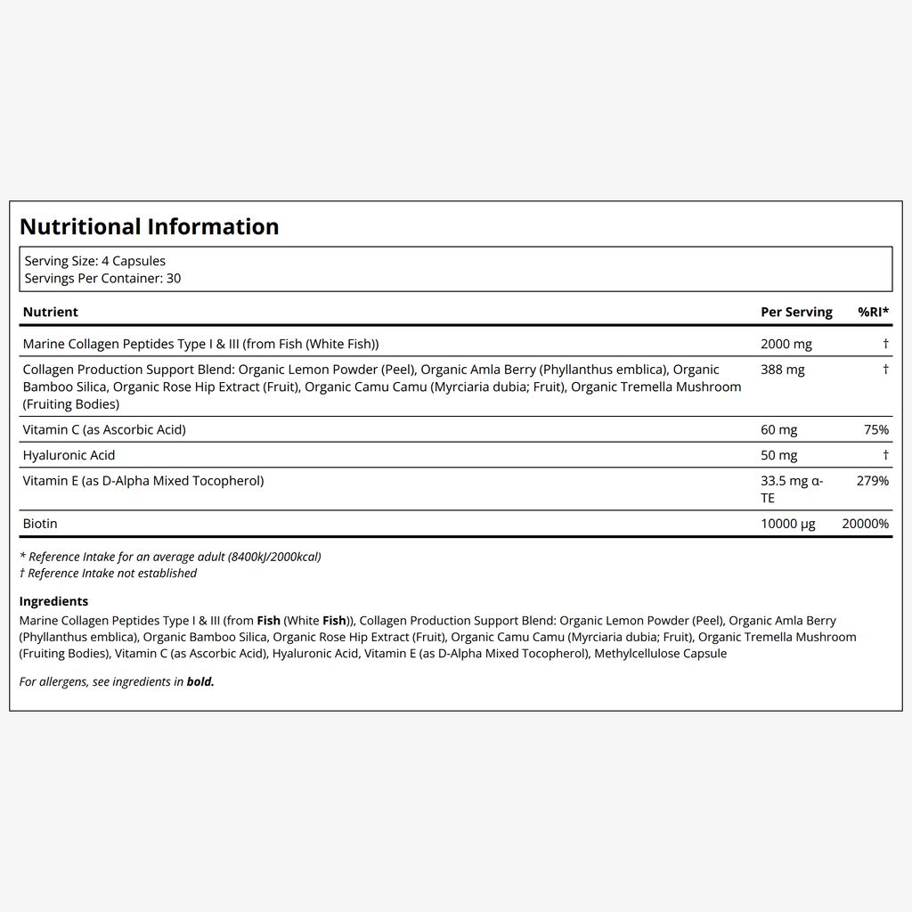 Wild-Caught Biotin Marine Capsules