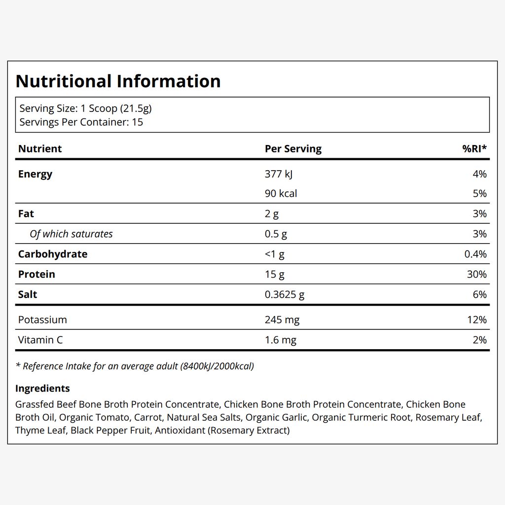 Bone Broth Protein Powder - Chicken Soup - Image 2