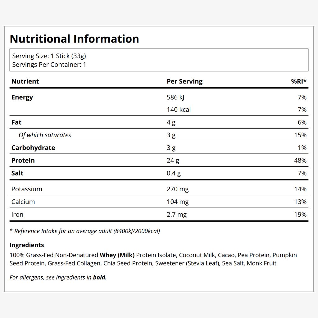 Protein Stick - Chocolate - Image 2