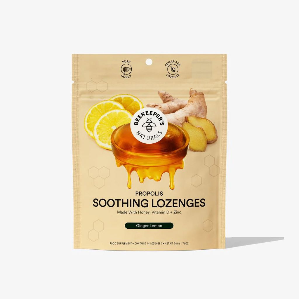 Propolis Soothing Lozenges - Ginger Lemon