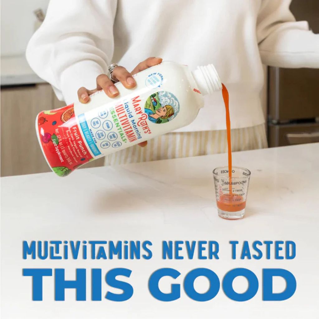 Liquid Morning Multivitamin Essentials+ - Fruit Punch - Image 6