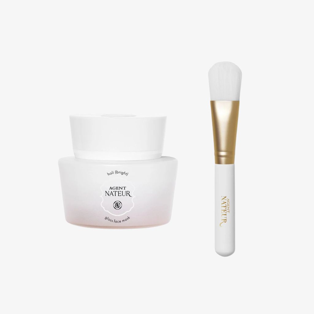 holi (bright) resurface glass face mask
