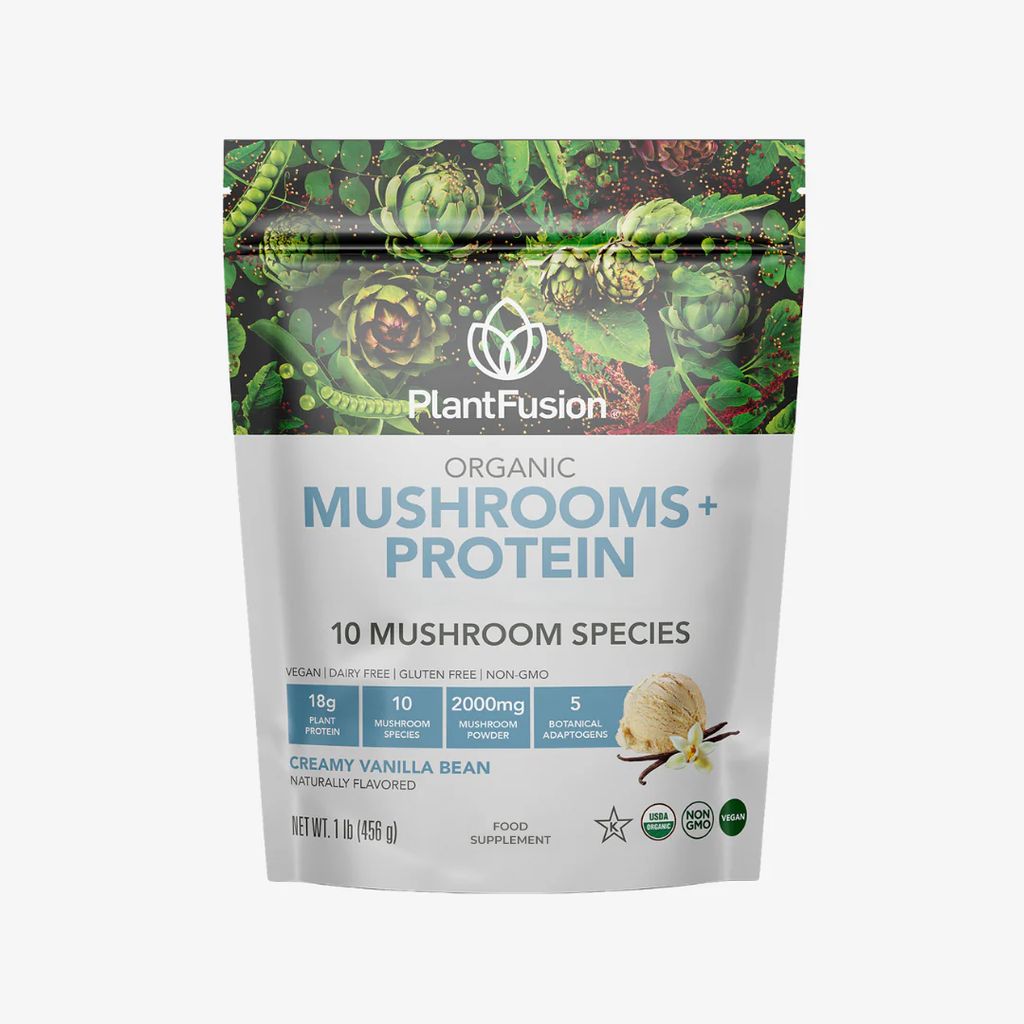 Mushrooms + Protein Powder - Vanilla