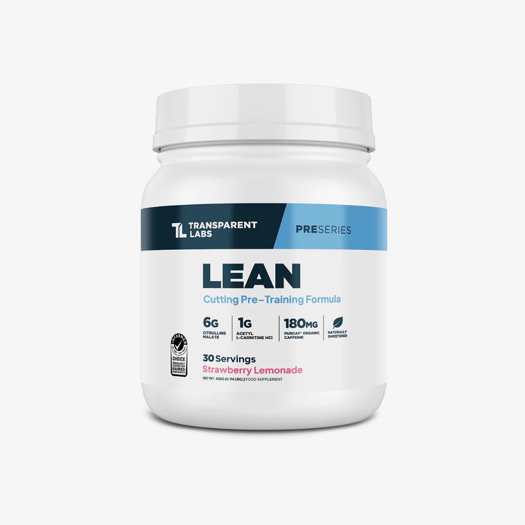 Lean Pre Workout - Strawberry Lemonade