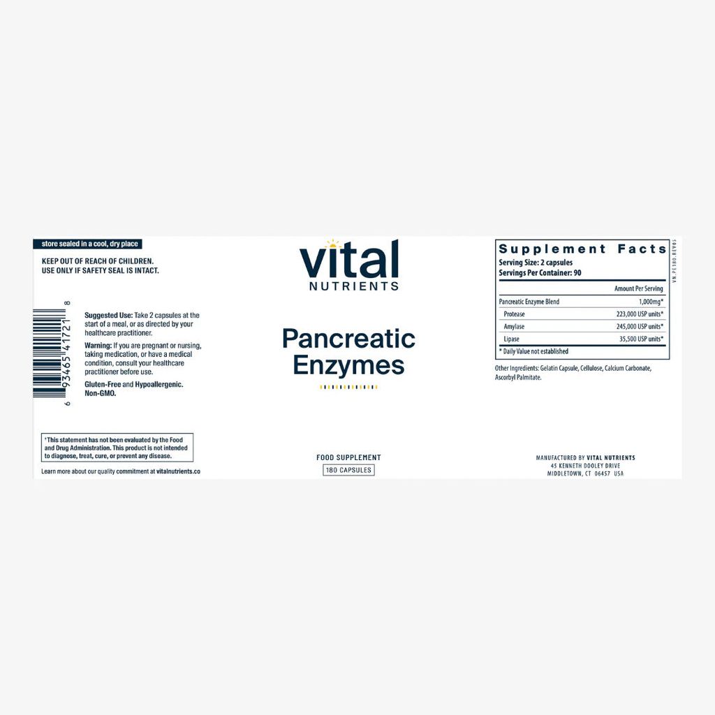 Pancreatic Enzymes 1000mg - Image 4
