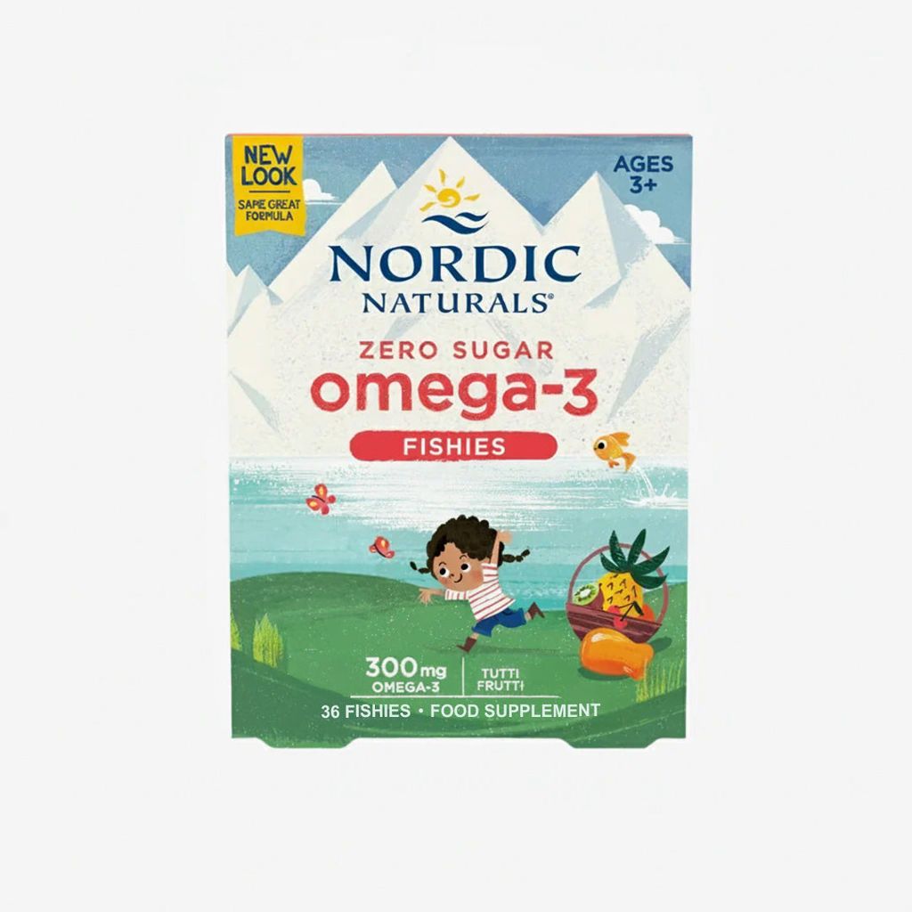 Zero Sugar Omega-3 Fishies - Tutti Frutti