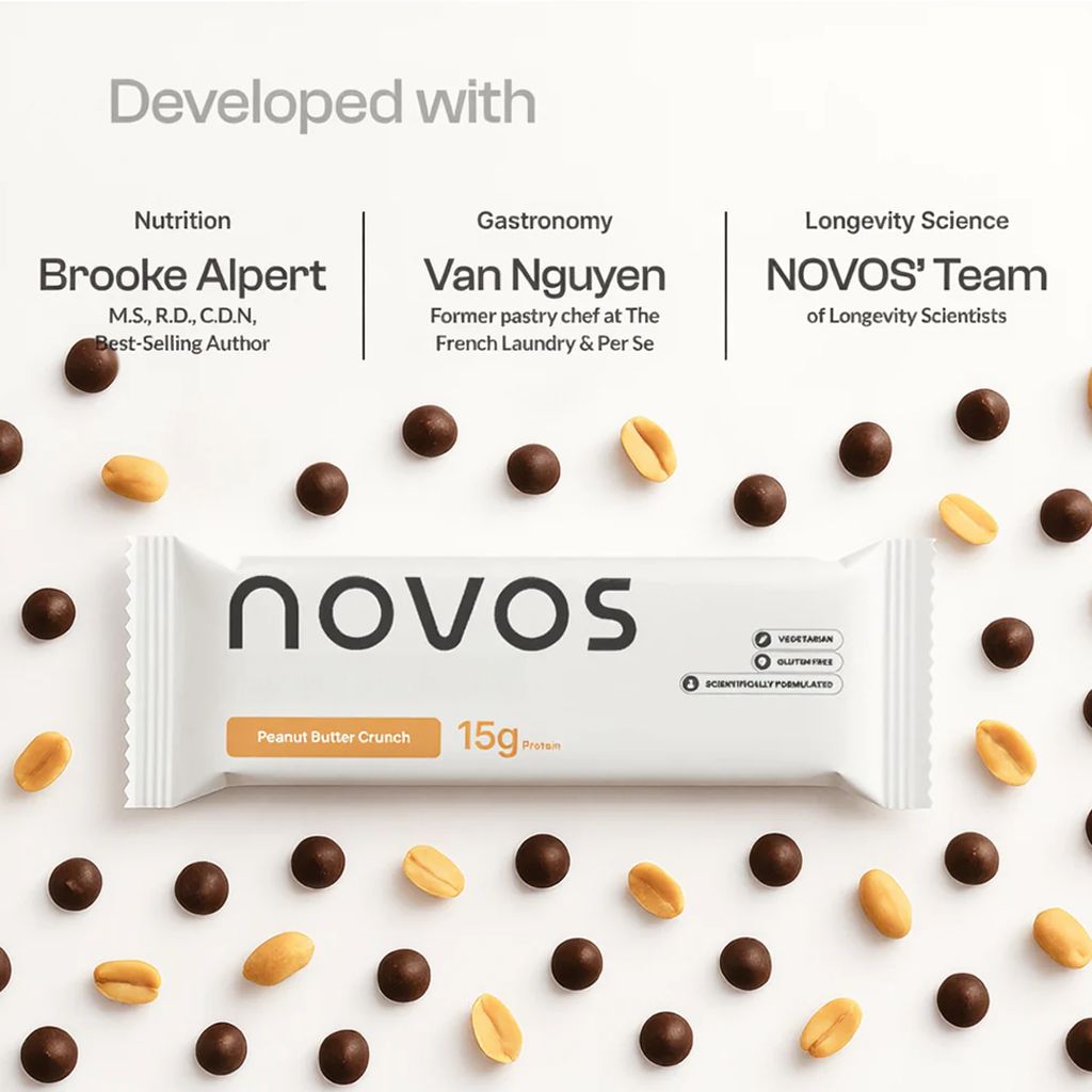 NOVOS Bar - 12 count - Peanut Butter - Image 5