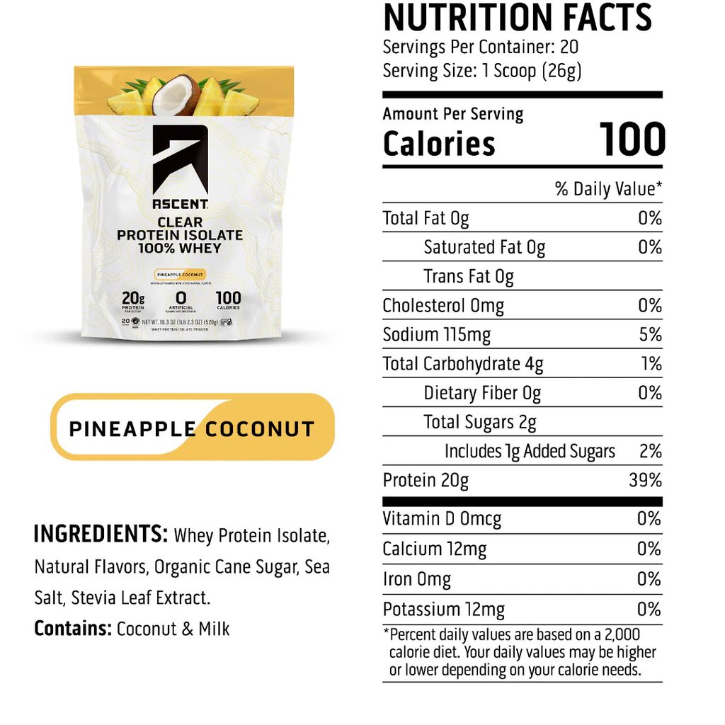 Pineapple Coconut Clear Whey - Image 3