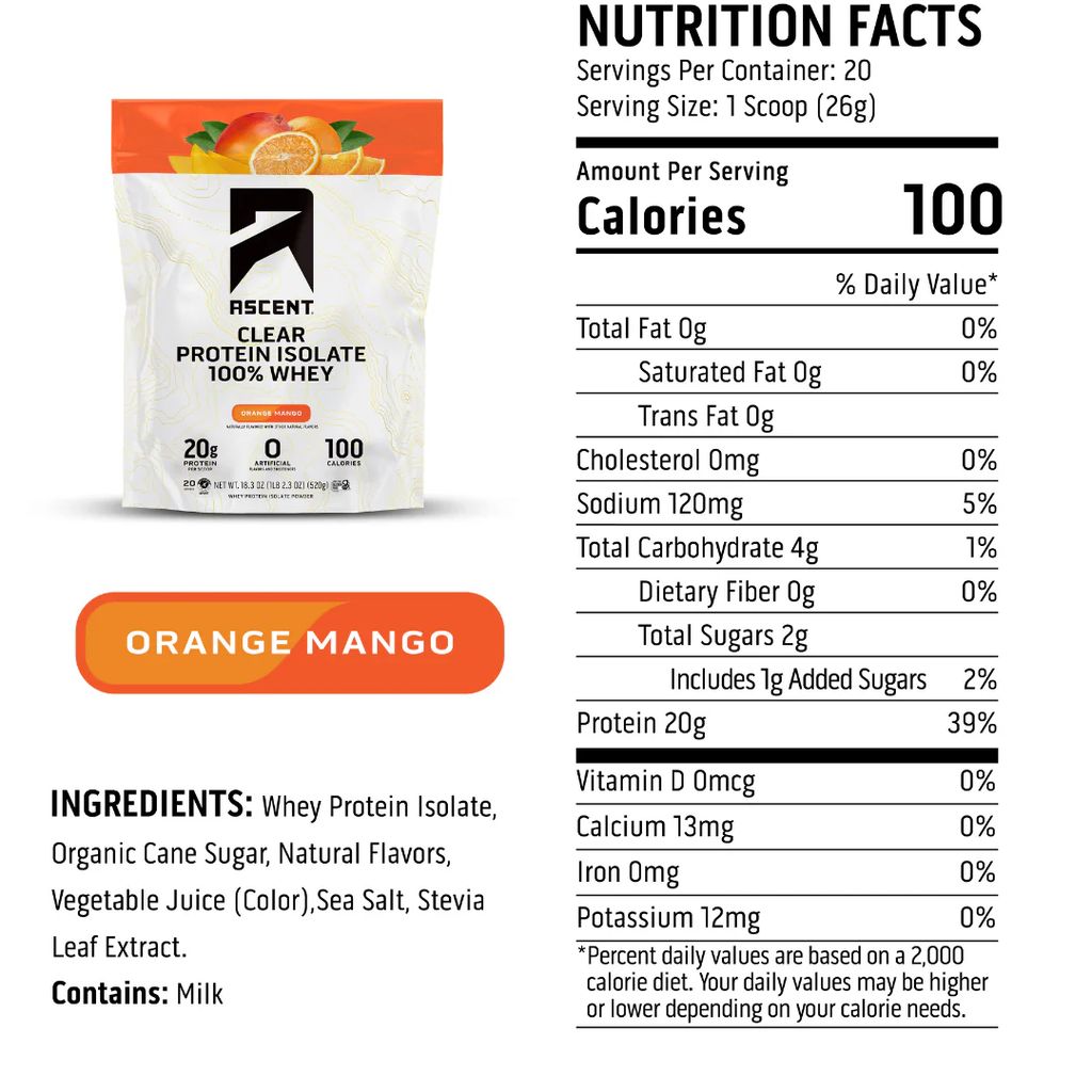 Orange Mango Clear Whey - Image 3