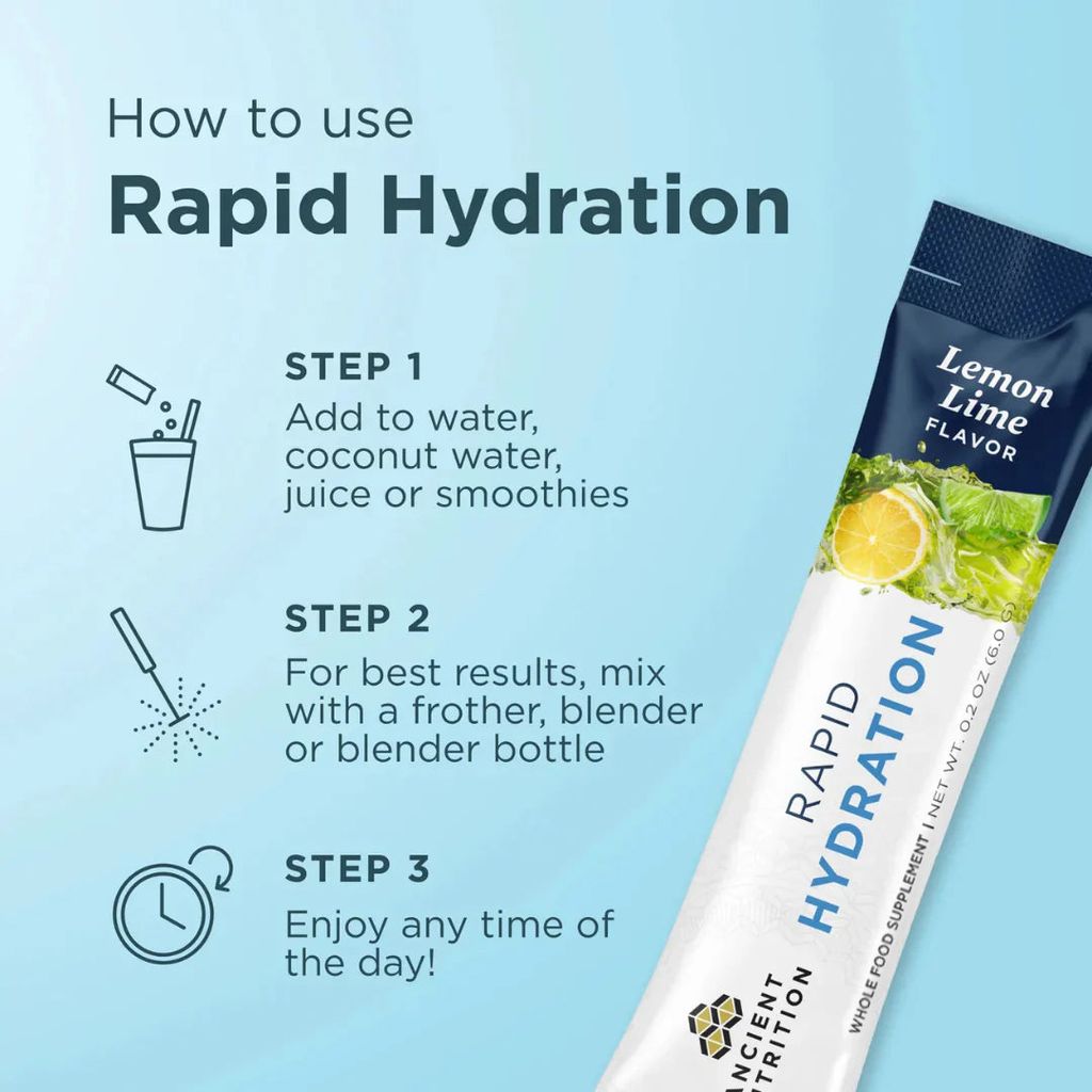 Rapid Hydration Powder - Lemon Lime - Image 5