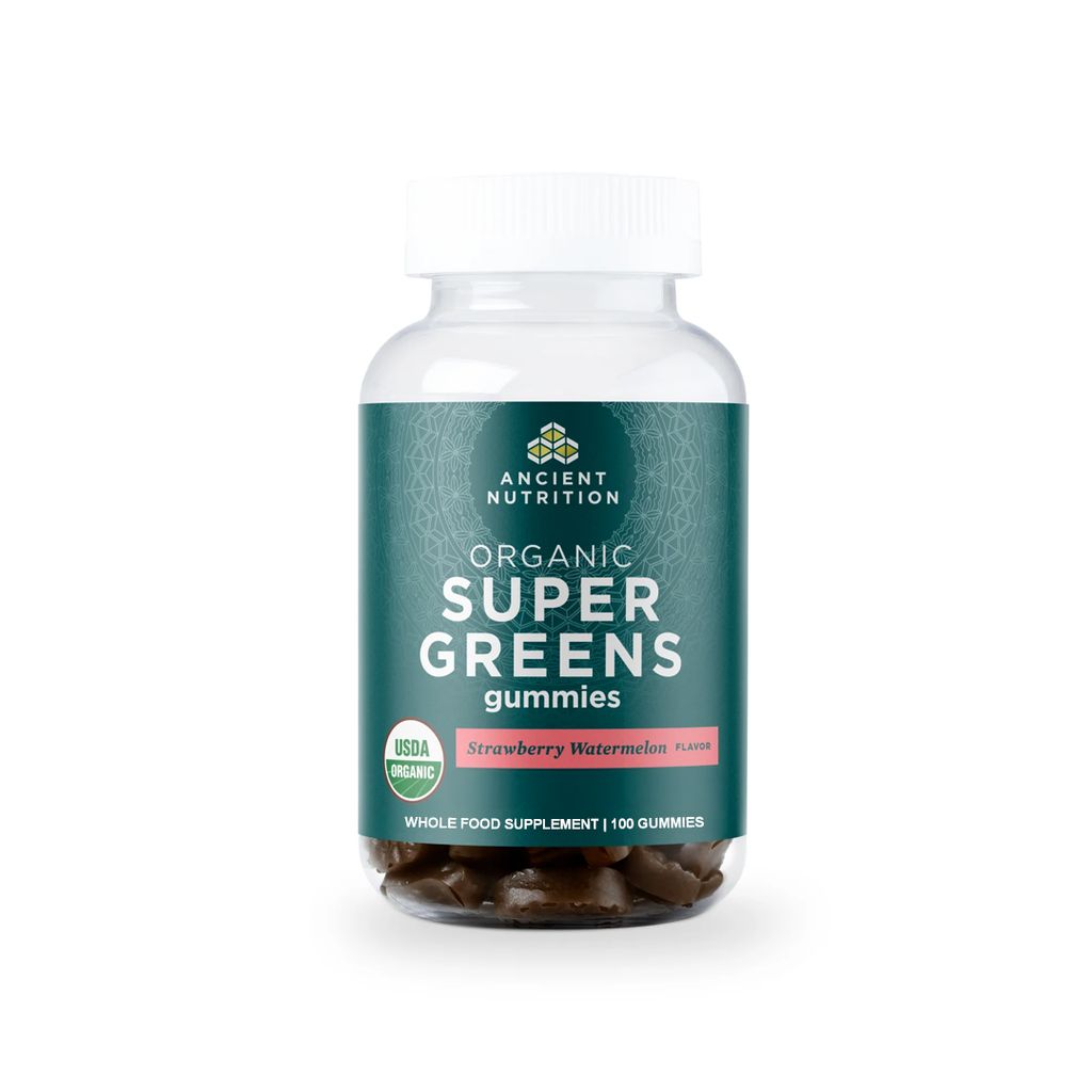 Organic SuperGreens Gummy - Strawberry Watermelon - Image 3