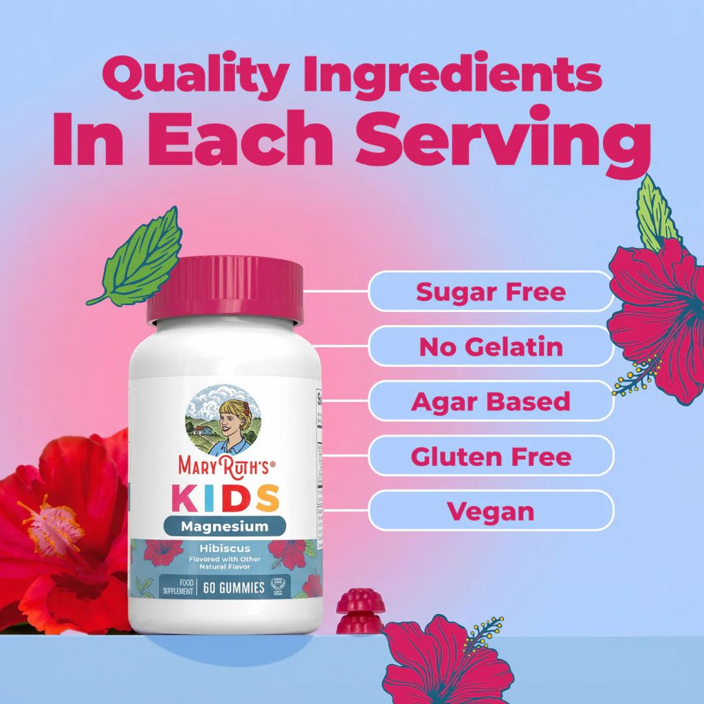 Kids Magnesium Gummies - Hibiscus - Image 6