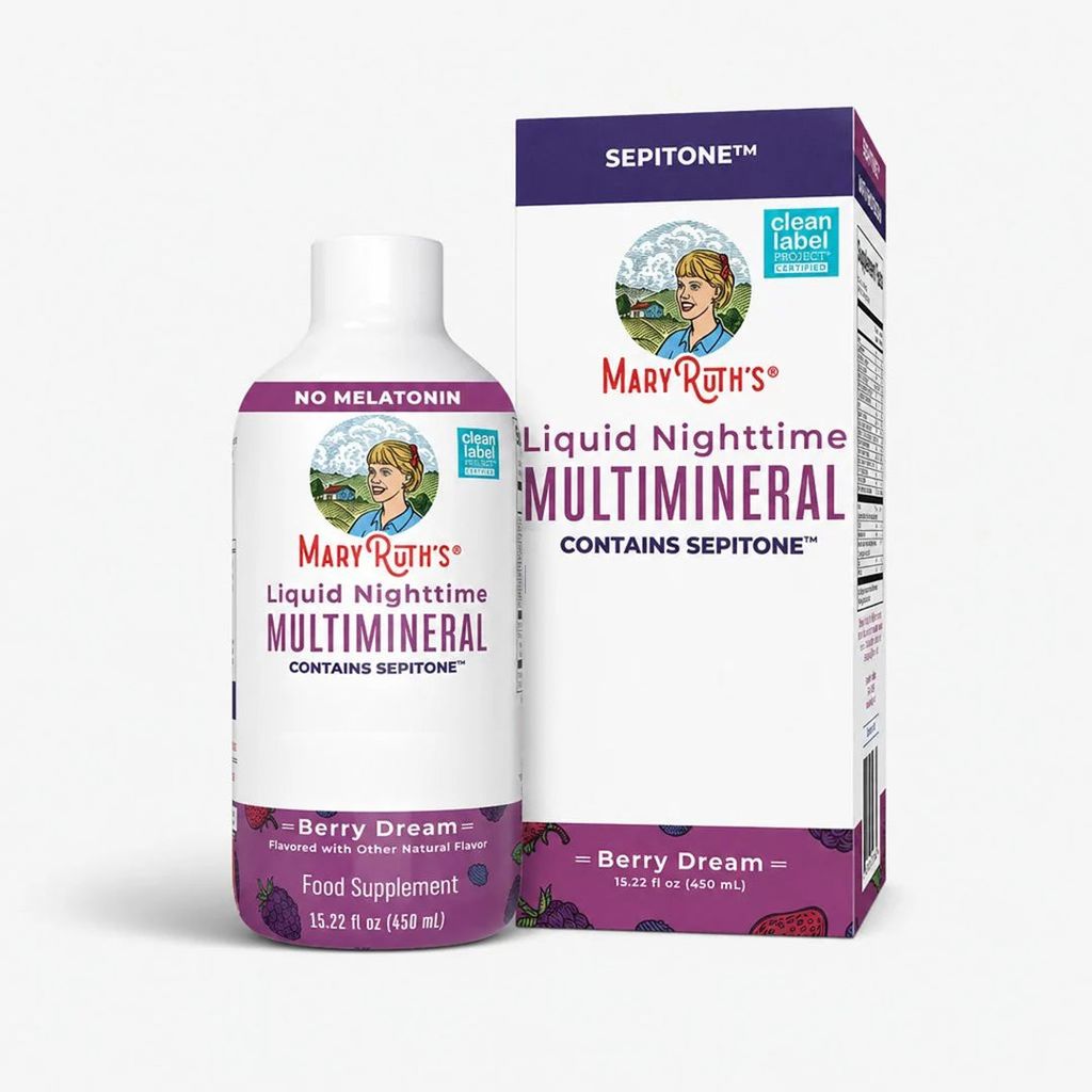 Liquid Nighttime Multimineral + Skin Renew - Berry