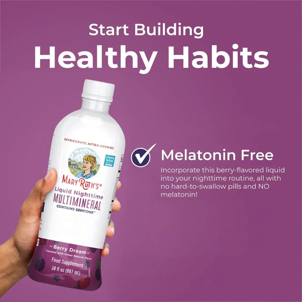 Liquid Nighttime Multimineral + Skin Renew - Berry - Image 5