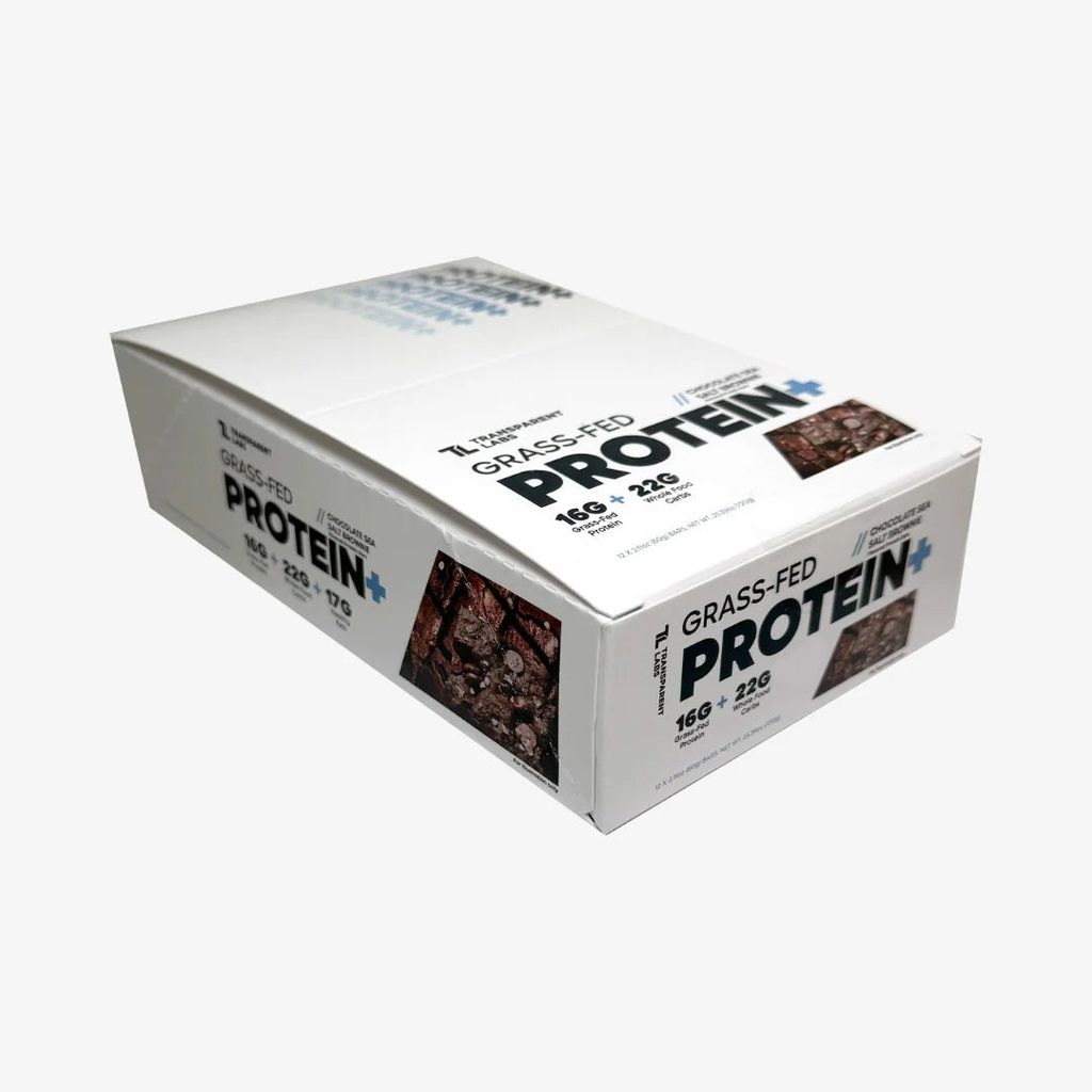 Grass-Fed Protein + Bars Chocolate Sea Salt Brownie - Image 3