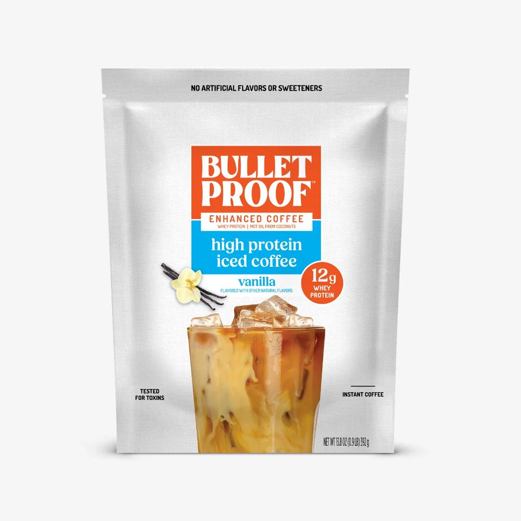 High Protein Iced Coffee - Vanilla - Image 1