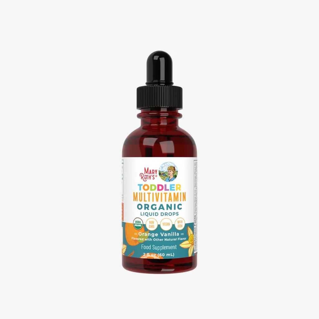 Toddler Multivitamin Liquid Drops With Iron - Vanilla Orange - Image 3