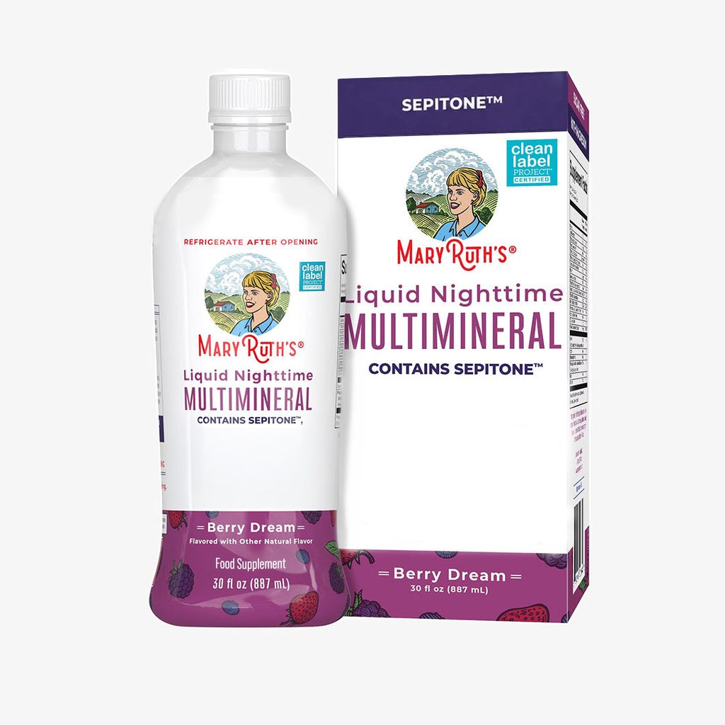 Liquid Nighttime Multimineral + Skin Renew - Berry