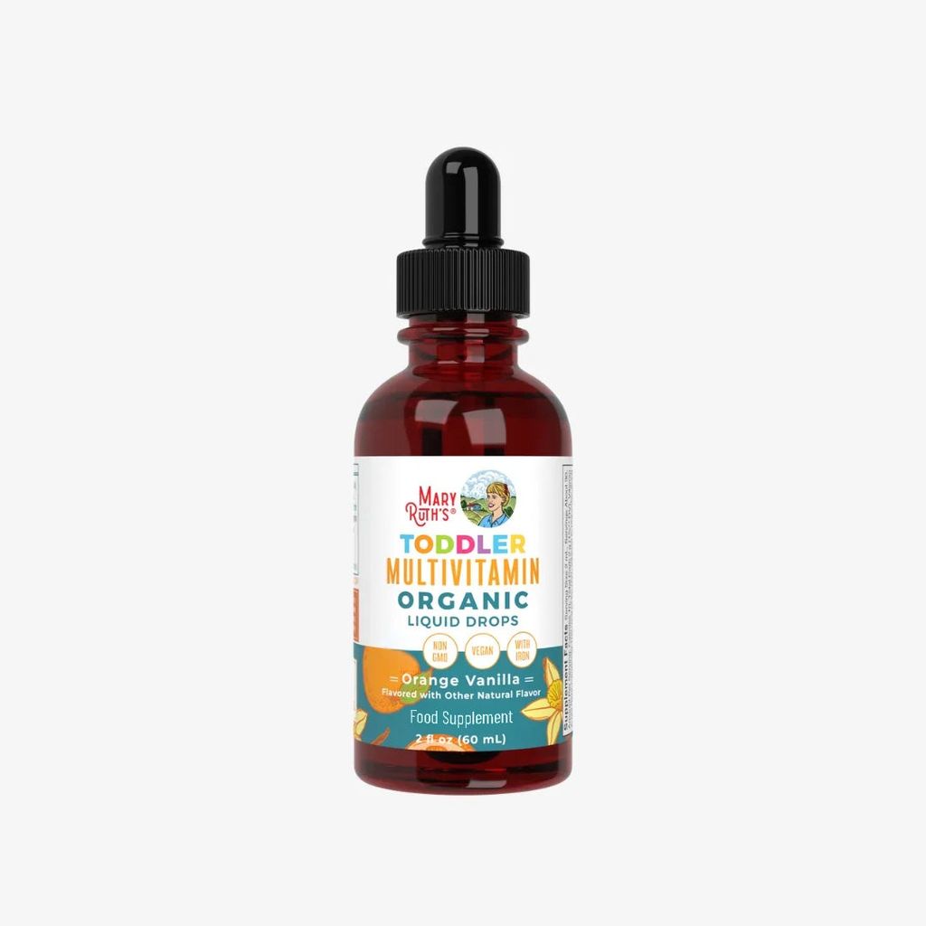 Toddler Multivitamin Liquid Drops With Iron - Vanilla Orange - Image 3