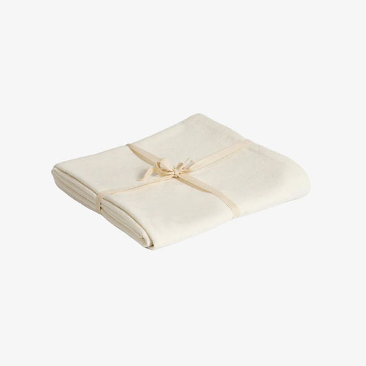 Organic Cotton Yoga Blanket - Natural White