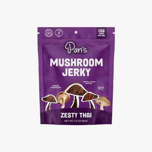 Zesty Thai Mushroom Jerky