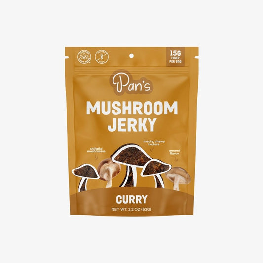 Curry Mushroom Jerky