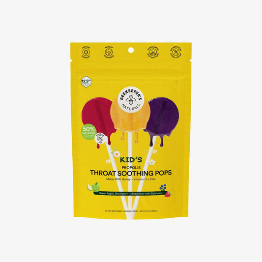 Kid’s Throat Soothing Lollipops - Variety Pack