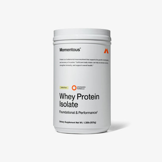 Grass Fed Whey Protein Isolate Powder - Vanilla