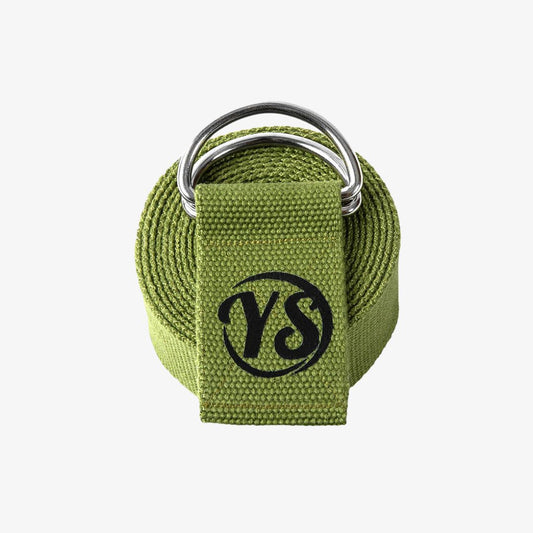 D-Ring Yoga Belt - Green