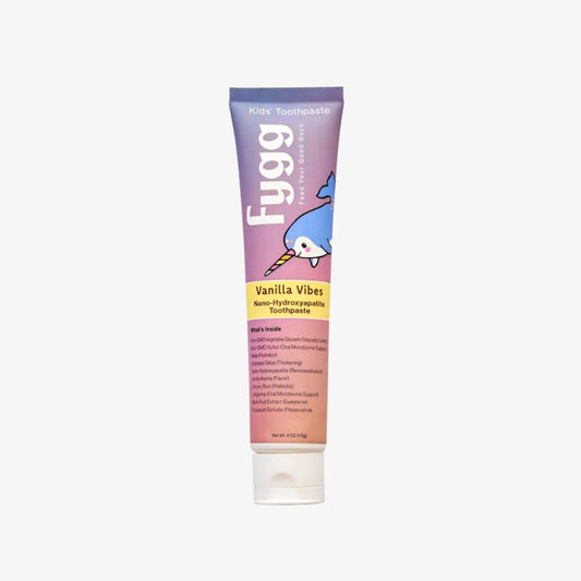 Nano-Hydroxyapatite Kids Toothpaste with Prebiotics - Vanilla Vibes