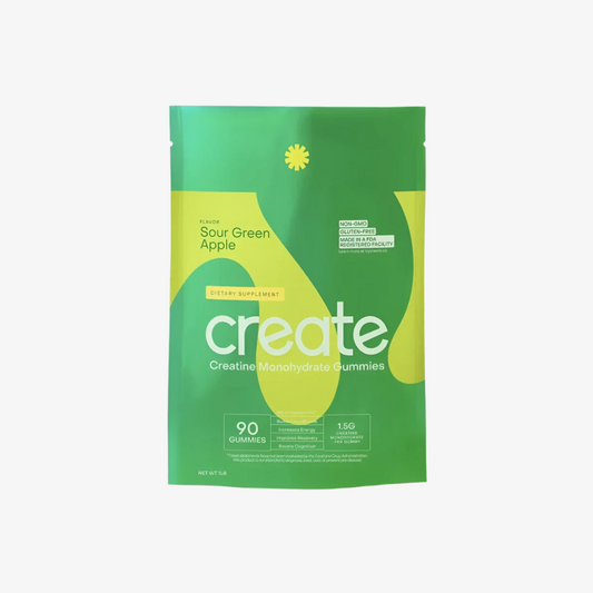 Creatine Monohydrate Gummies - Sour Green Apple