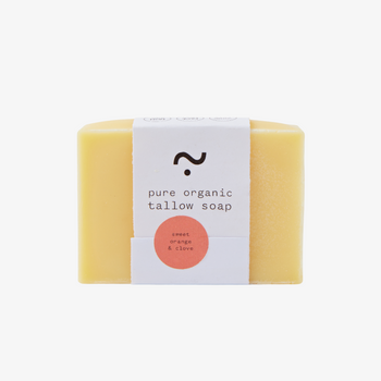 Pure Organic Tallow Soap - Sweet Orange & Clove