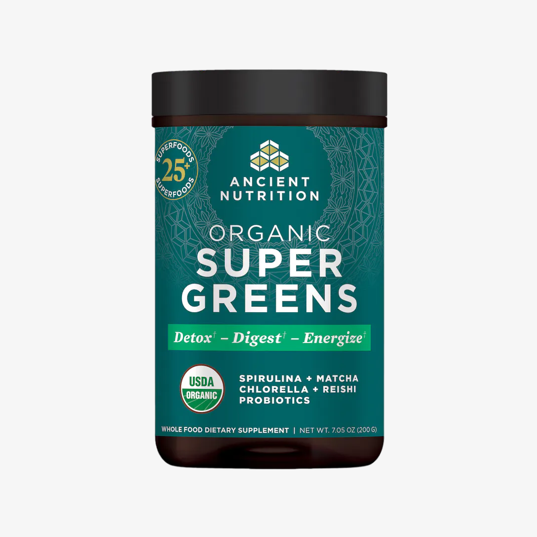 Organic Super Greens - Detox, Digest & Energize – Healf