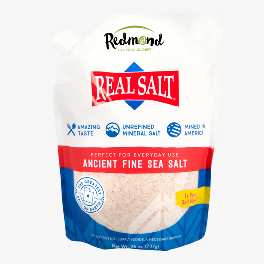 Real Salt Fine Refill Pouch - Ancient Fine Sea Salt