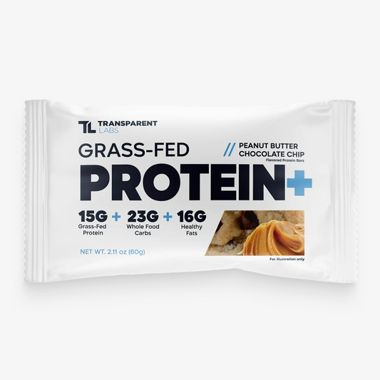 Grass-Fed Protein+ Bars- Chocolate Peanut Butter