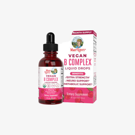 Vegan B-Complex Drops - Cherry
