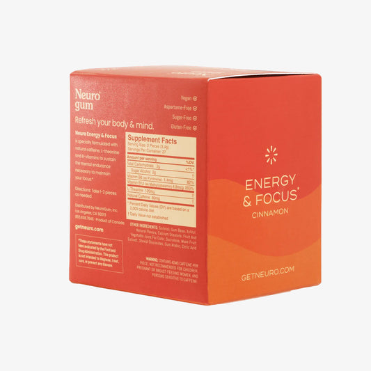 Neuro Gum Energy & Focus - Cinnamon