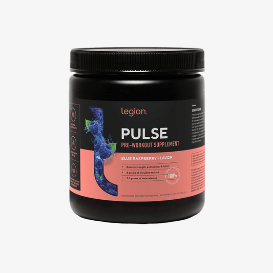 Pulse Natural Pre-Workout - Blue Raspberry