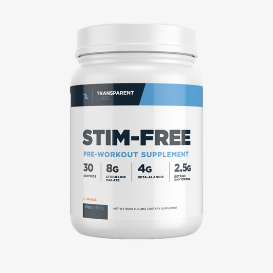 Stim Free Pre Workout - Orange