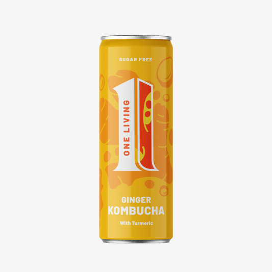 Ginger Kombucha with Turmeric - Single Can