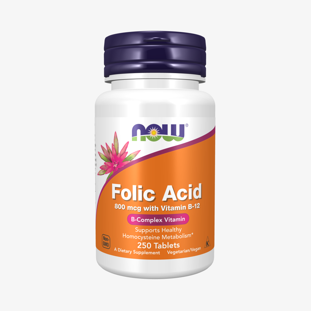 NOW Foods Folic Acid - 800 mcg – Healf