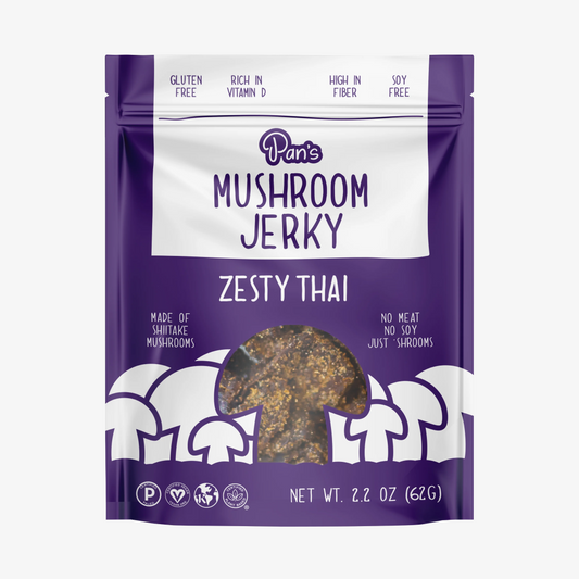 Zesty Thai Mushroom Jerky