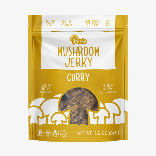 Curry Mushroom Jerky