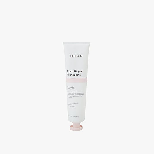 Boka coconut and ginger toothpaste